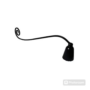 Black Metal Candle Snuffer